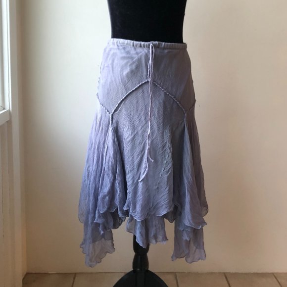 Fairycore Silk skirt - Picture 6 of 9